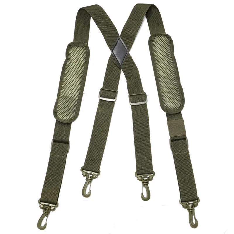 MELOTOUGH Tactical Suspenders Duty Belt Police Suspenders for Law Enforcement Belt with Padded Adjustable Shoulder