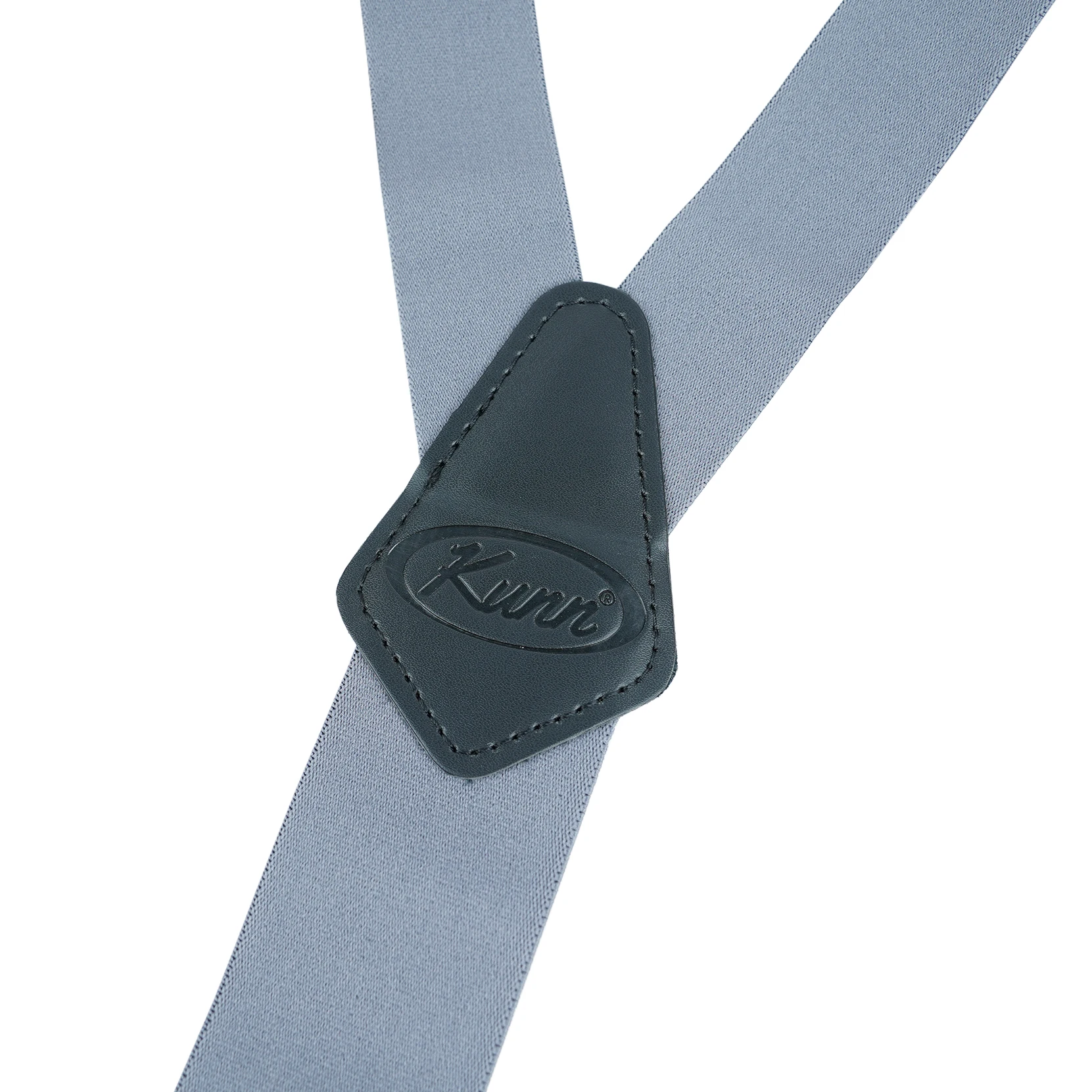KUNN Men's Perry 1.5 inch Wide Suspender,Elastic Hook End Adjustable Suspenders