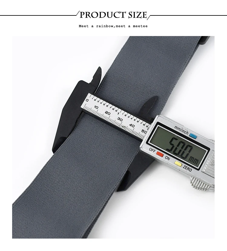 1Pc Deepeel 5*120cm Men's Elastic Wide Braces Adult X-type Suspenders with Clips Adjustable Heavy Duty Sport Work Suspender