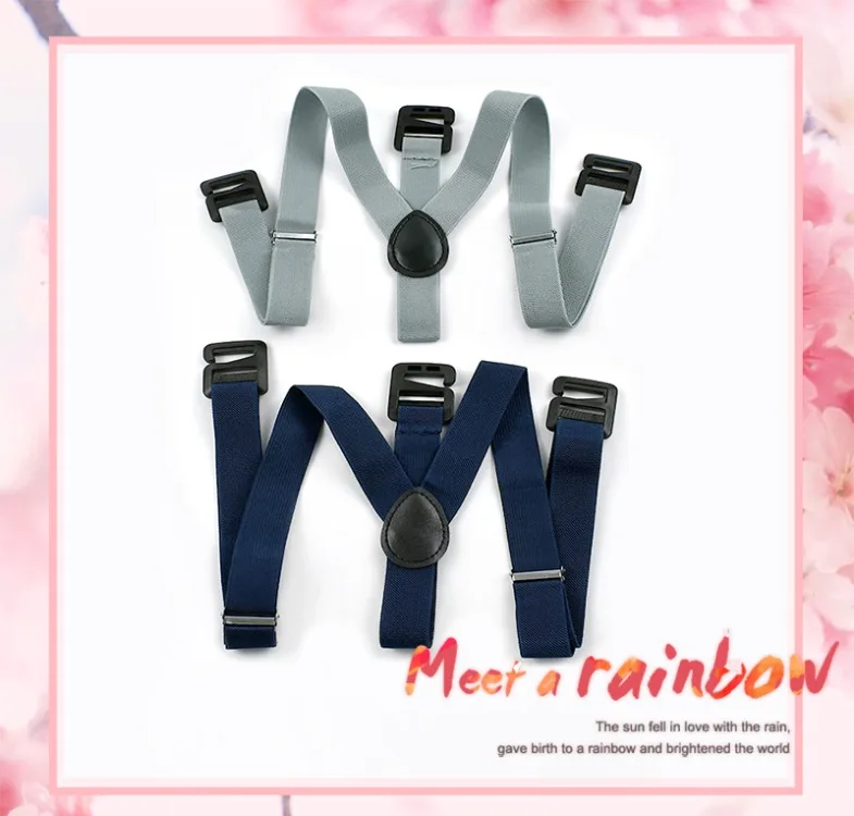 1Pc Deepeel 2.5cm Adult Men's Suspenders Harness Man Invisible 3 Clip Braces Elastic Adjust Strap Suspender Men for Shirts Pants