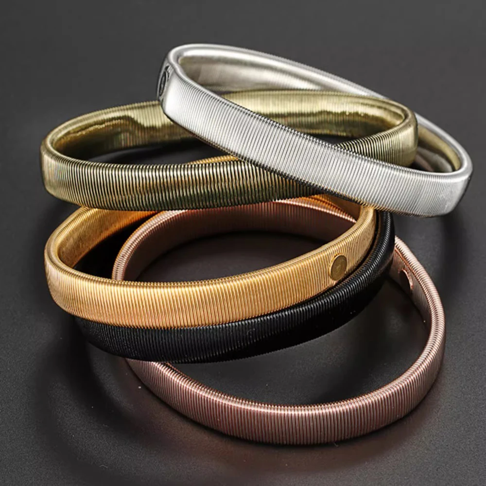 2pcs/pair Anti-Slip Elastic Shirt Sleeve Holders Metal Armbands Band Stretch Garters for Women Men