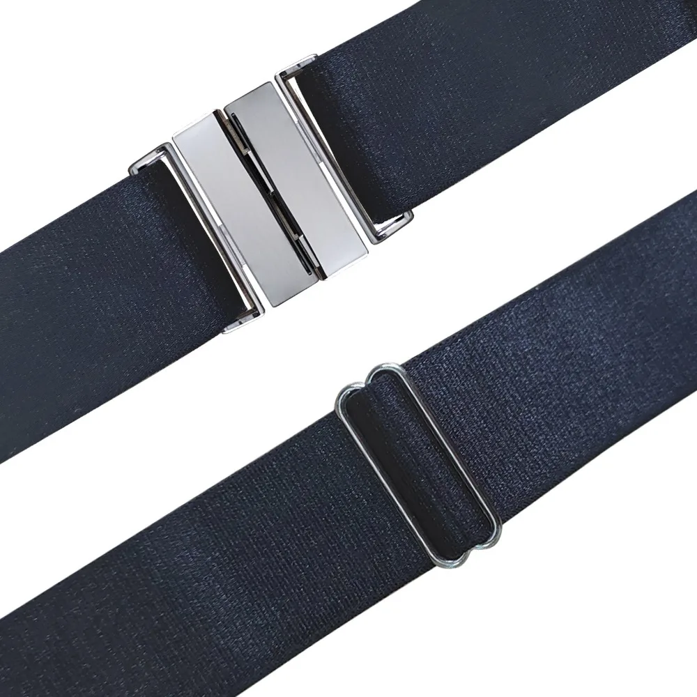 1 Pair Black Sock Garters for Women Girls Japanese Style Adjustable Elastic Non-Slip Sock Garters Holder Belts Leg Suspenders