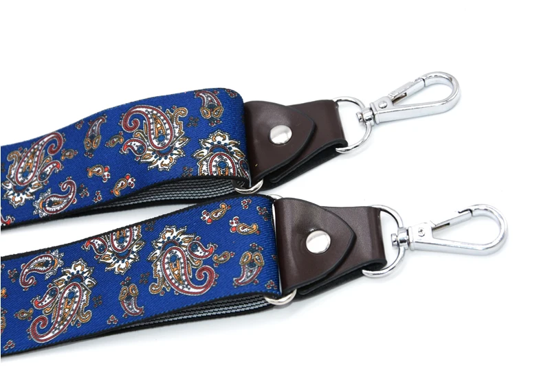 Casual Suspenders 3.5cm*120cm Spanex Elastic Suspenders Men Buckle Belt Y-back Shape Trousers Straps Father's Day Gifts MBD8501