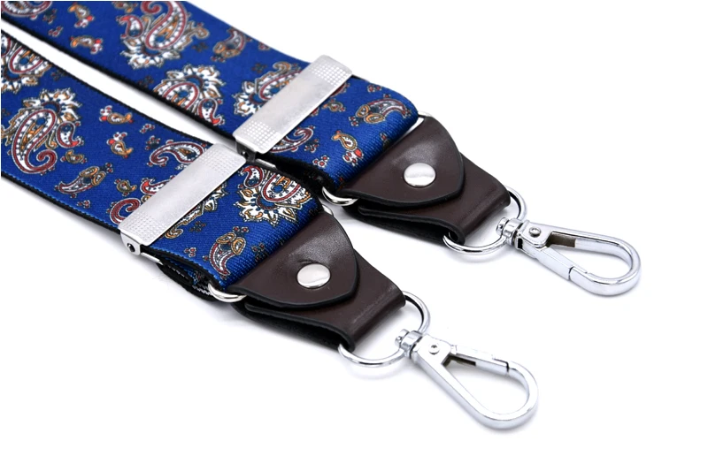Casual Suspenders 3.5cm*120cm Spanex Elastic Suspenders Men Buckle Belt Y-back Shape Trousers Straps Father's Day Gifts MBD8501