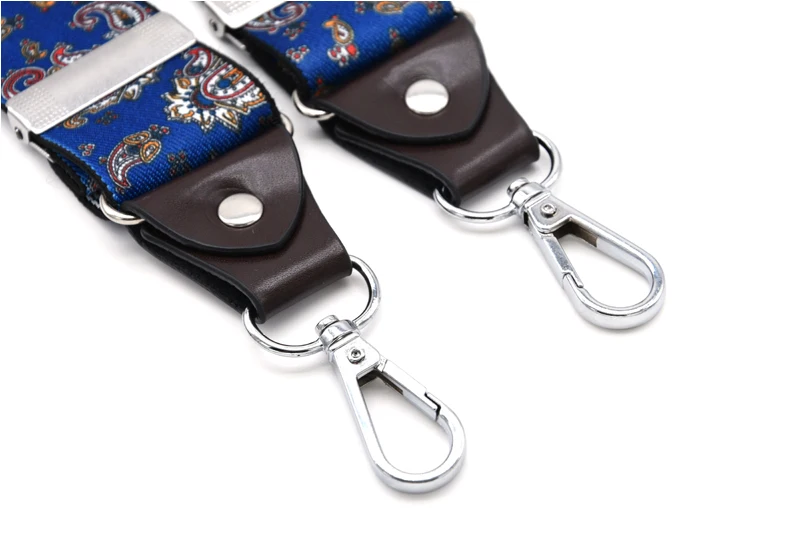 Casual Suspenders 3.5cm*120cm Spanex Elastic Suspenders Men Buckle Belt Y-back Shape Trousers Straps Father's Day Gifts MBD8501