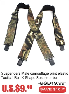 Casual Suspenders 3.5cm*120cm Spanex Elastic Suspenders Men Buckle Belt Y-back Shape Trousers Straps Father's Day Gifts MBD8501
