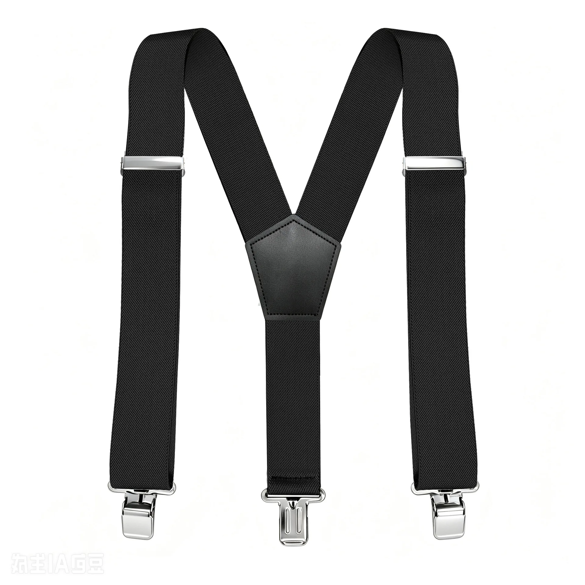 New Mens Suspenders Men Braces Plain Color Adjustable Suspenders Strong 3clasp Casual Male Suspenders