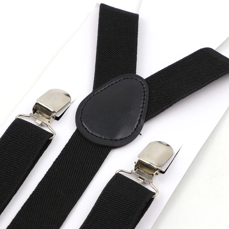 35/25/20mm Wide Men Suspenders High Elastic Adjustable 4 Strong Clips Suspender Heavy Duty X Back Trousers Braces
