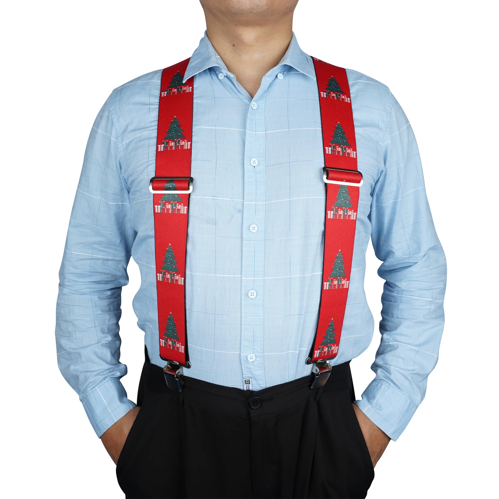 MELOTOUGH Men's Suspenders With Clip Heavy Duty Braces For Men Big and Tall Work Suspenders Mens Christmas GiftFor Men