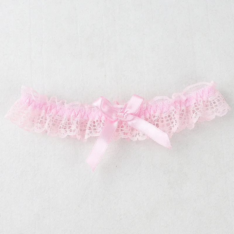 Lace Elastic Leg Garter Belt Wedding Gift Party Bridal Accessories Cosplay Ribbon Bow Suspender Fashion Thigh Harness New
