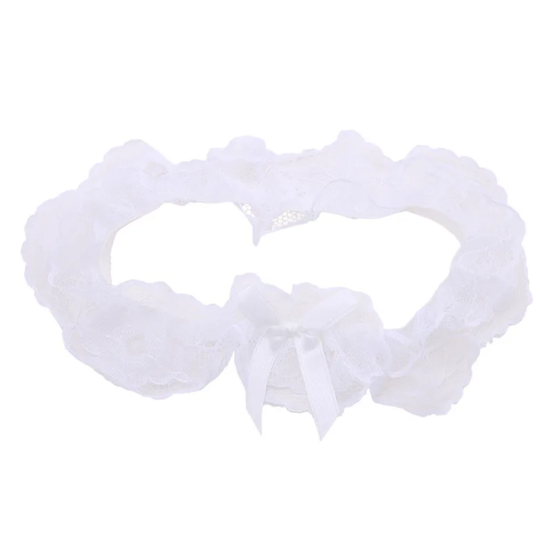 Lace Elastic Leg Garter Belt Wedding Gift Party Bridal Accessories Cosplay Ribbon Bow Suspender Fashion Thigh Harness New