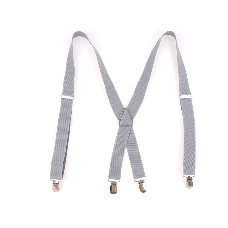 1PC Elastic Adjustable Suspenders For Adults And Kids Men Women Braces Suspender Set For Children Boys Girls Wedding Accessories