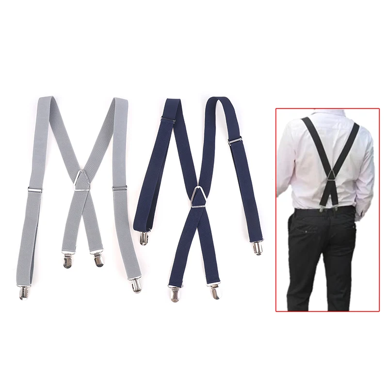 1PC Elastic Adjustable Suspenders For Adults And Kids Men Women Braces Suspender Set For Children Boys Girls Wedding Accessories