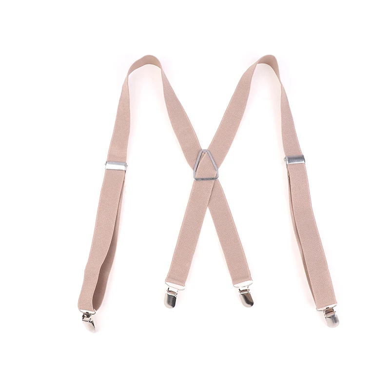 1PC Elastic Adjustable Suspenders For Adults And Kids Men Women Braces Suspender Set For Children Boys Girls Wedding Accessories