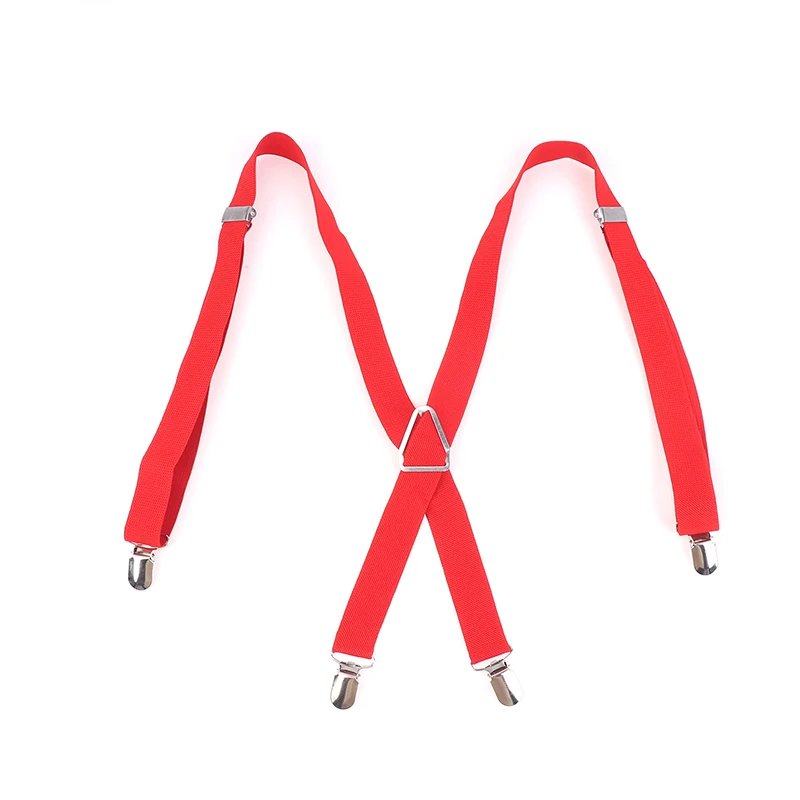 1PC Elastic Adjustable Suspenders For Adults And Kids Men Women Braces Suspender Set For Children Boys Girls Wedding Accessories