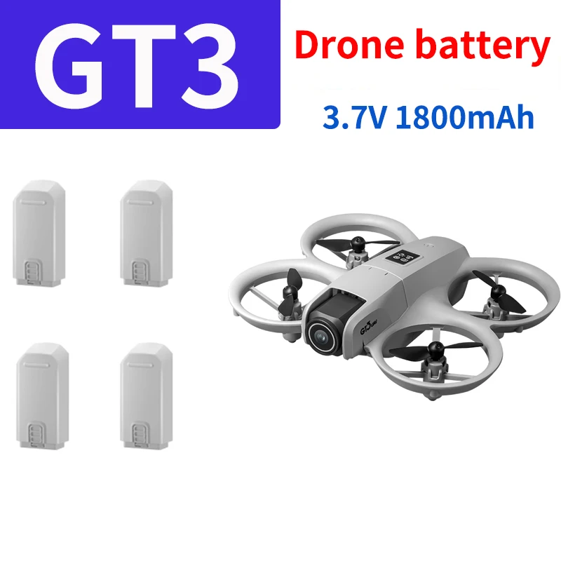 GT3 Mini Drone Battery Charger Original 3.7V 1800mAh Battery for GT3/GT3 Max Drone Wholesale