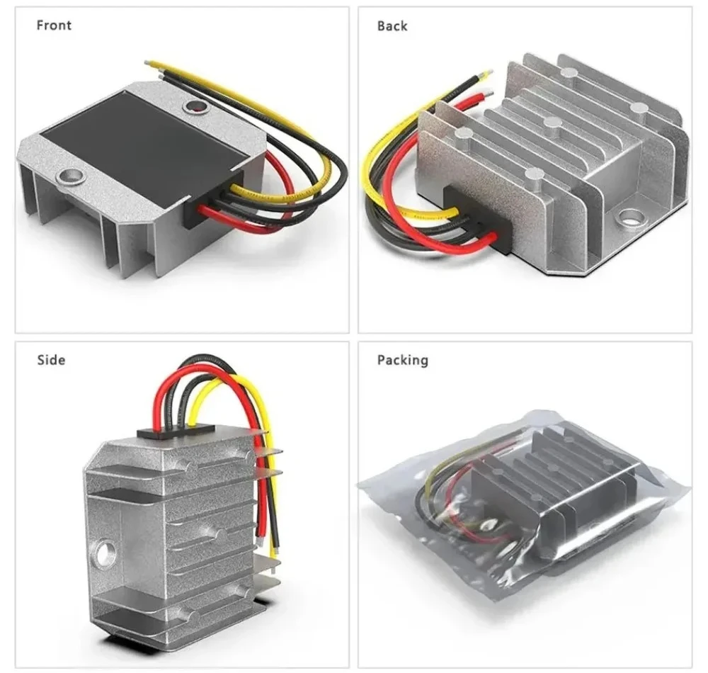 9-36V to 12V/13.8V/15V/19V/20V/24V/28V 5-30A Boost Buck DC Converter Voltage Stabilizer Supply Regulator Module for Cars Solar