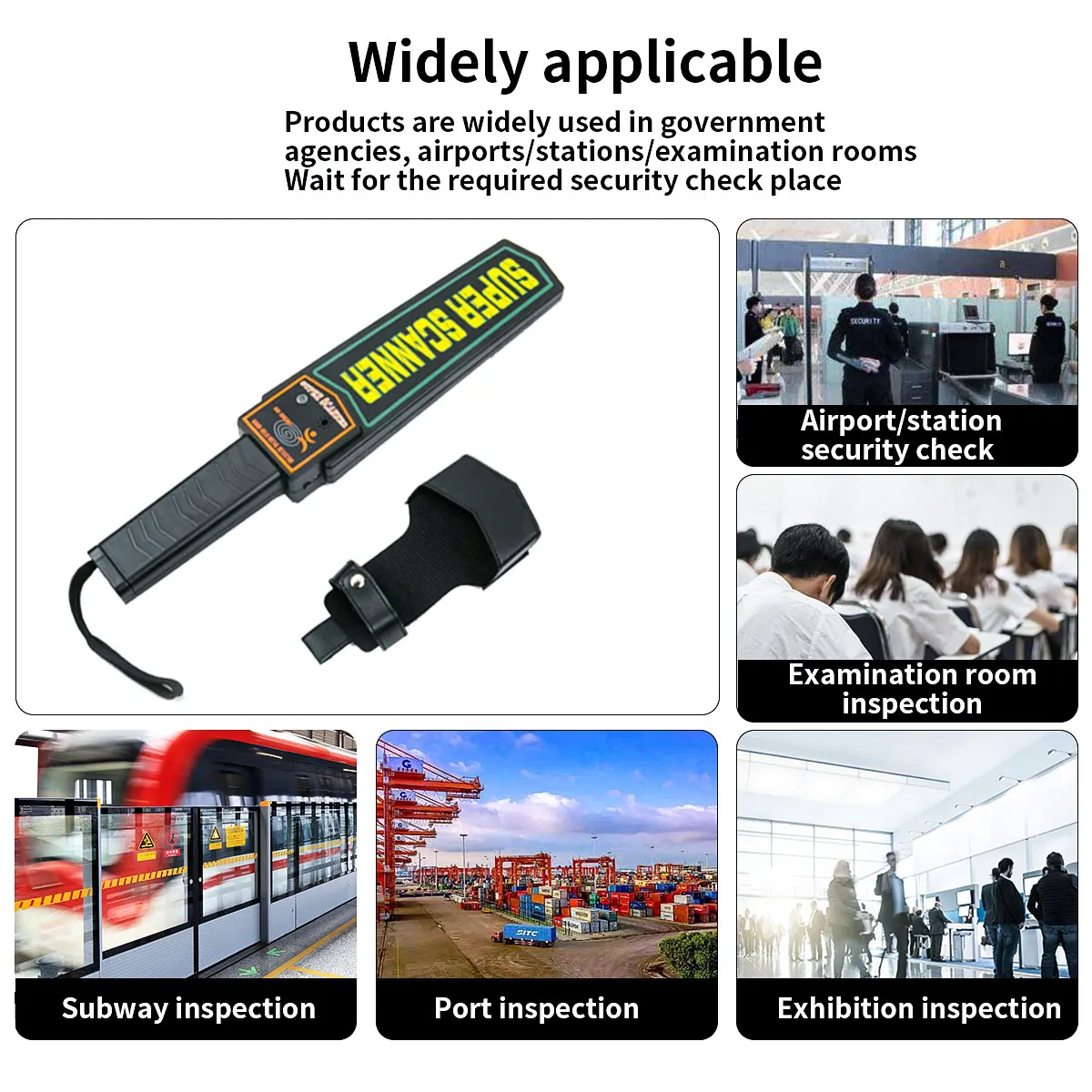 LAOLAU Metal Detector Handheld Metal Detection Outdoor Gold Finder Portable Scanner Depth Wall Detector Safe Checking