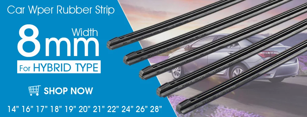 BROSHOO Car Wiper Blade Front Rear Wiper Blades Set For Toyota C-HR CHR 2017 2018 2019 2020 Front Rear Window 26"+16"+14"