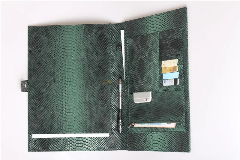 XMESSUN Fashion Customized Folders File Laptop Embrossed Snake Pattern Pouch Bag For Macbook Air Pro 13 inch 2026 Trendy Bag