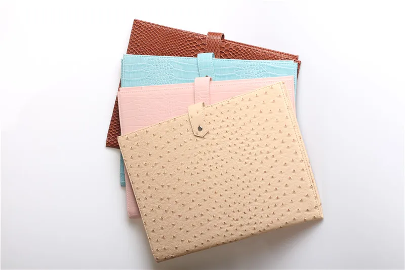 XMESSUN Fashion Customized Folders File Laptop Embrossed Snake Pattern Pouch Bag For Macbook Air Pro 13 inch 2026 Trendy Bag