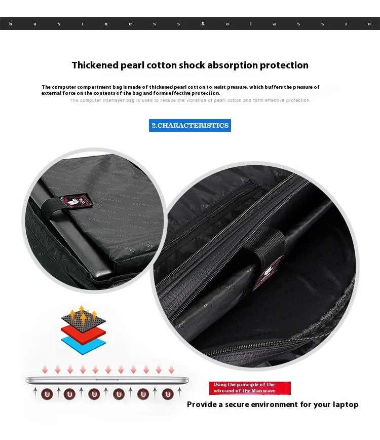 Large Capacity Briefcase Bag Men Business Bags 14 15.6 inch 17 inch 19 Laptop Bag Shoulder Bags Canvas Handbags Messenger Bag