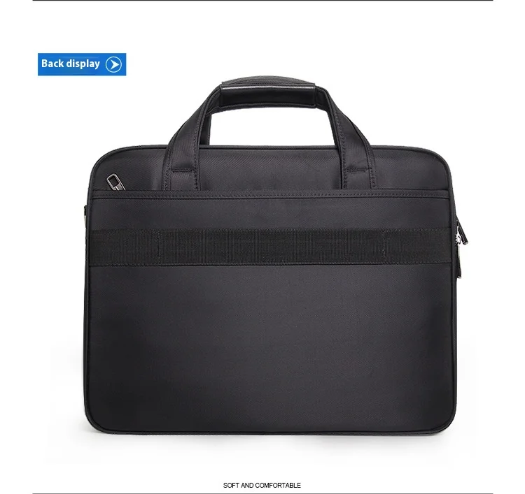 Large Capacity Briefcase Bag Men Business Bags 14 15.6 inch 17 inch 19 Laptop Bag Shoulder Bags Canvas Handbags Messenger Bag