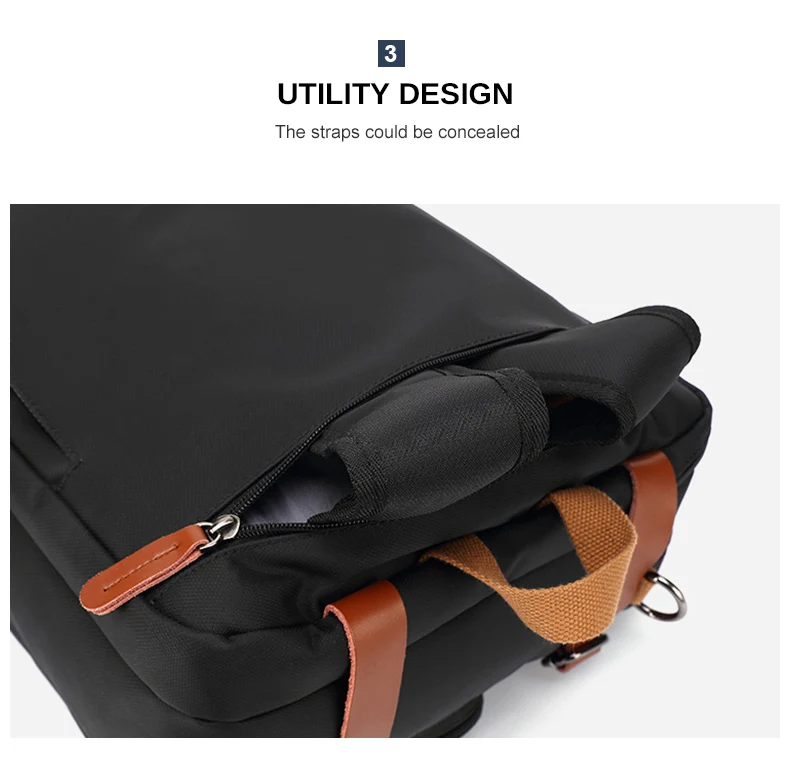 17 Inch Convertible Briefcase Men Business Handbag Messenger Bag Casual Laptop Multifunctional Travel Bags For Male Big XA161ZC