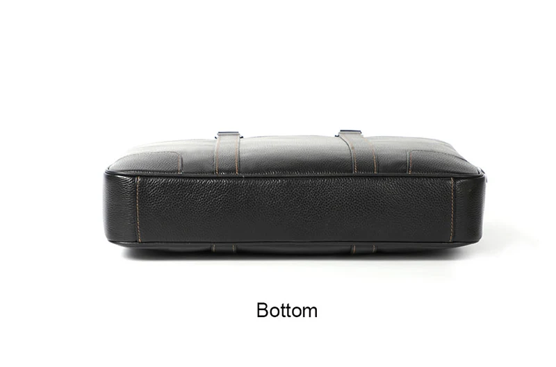 Famous Brand Man Briefcase Genuine Leather Men Bag Fashion Male Shoulder Laptop Bag Handbag Business Cow Leather Men's Briefcase