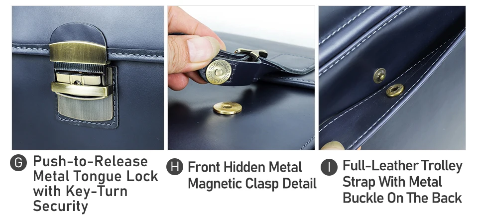 CONTACT'S Genuine Leather Business Bags for Men High Quality Briefcase Office Bag Male Tote Laptop Bags Portfolio Bag Document