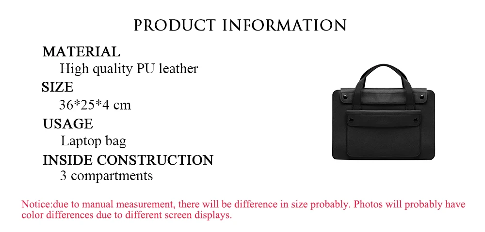 Business Office Luxury Personalized Briefcase Commuting Woman PU Leather Large Capacity Documrnt Bag Travel 14 Inch Laptop Bag