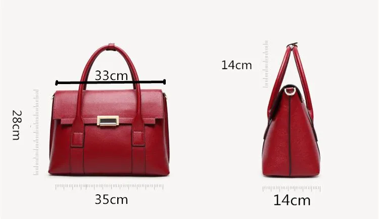 2025 New Genuine Leather Briefcase Women Handbags Large Capacity Ladies Fashion Cowhide Shoulder Messenger Bags Portable