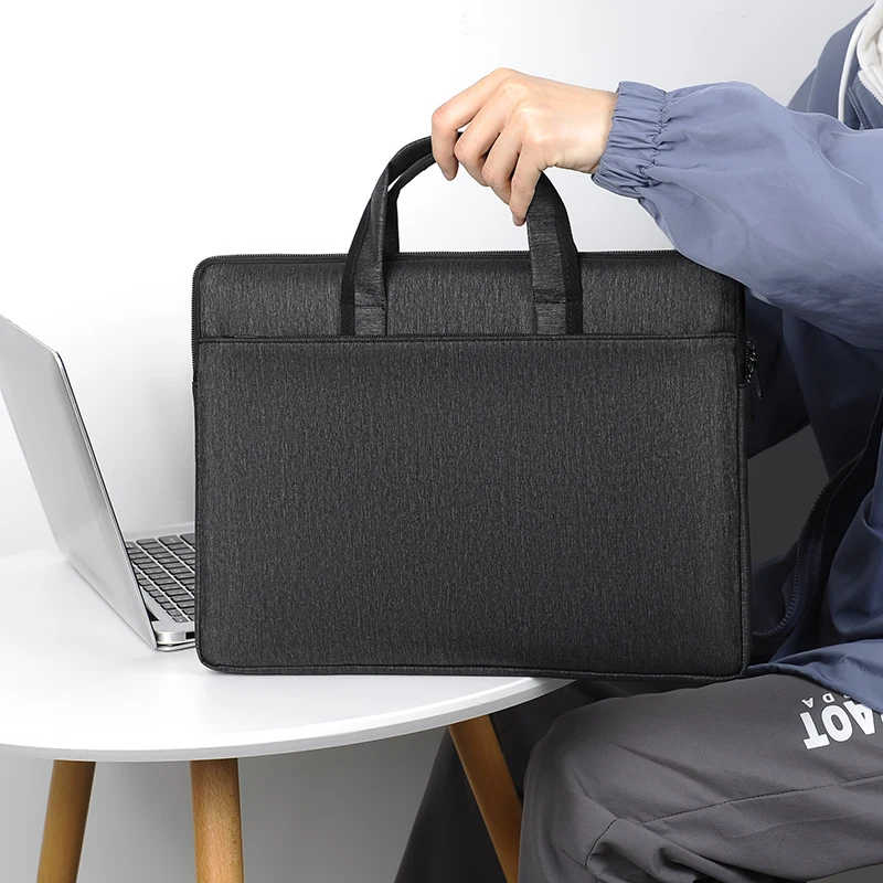 Stylish Laptop Tote Bag, Large Capacity Business Briefcase, Simple Design - Perfect for School, Office and Daily Commute
