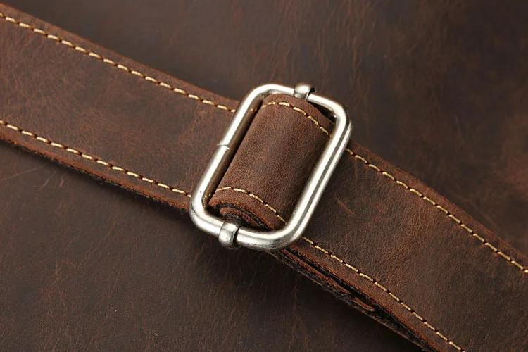 High Fashion Luxury Clutch Bag Men's A4 File Document Purse Wallet Top Layer Ipad Leather Business Bag Briefcase Cowkskin