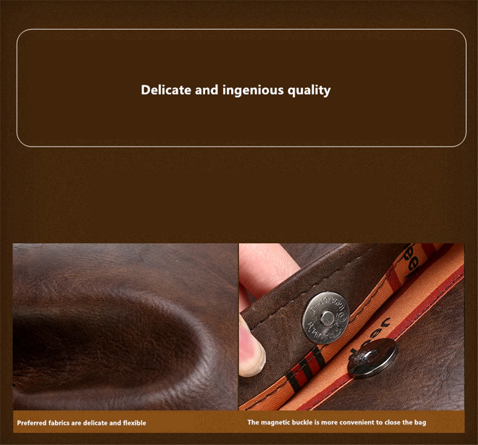 JEEP BULUO High Quality 14 In Laptop Business Bag Men Briefcases For Man Handbags Split Leather Office Large Capacity Bags