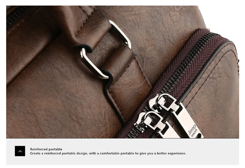 JEEP BULUO High Quality 14 In Laptop Business Bag Men Briefcases For Man Handbags Split Leather Office Large Capacity Bags