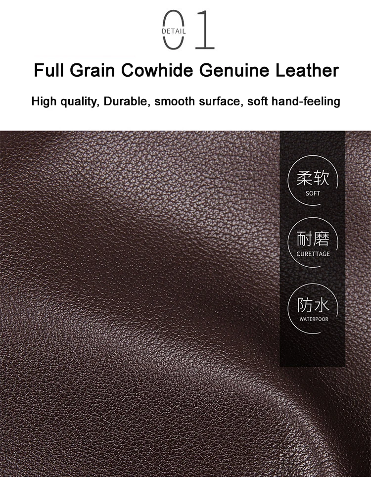 Luxury Genuine Leather Briefcase Men Leather Business Bag 15.6" Laptop Bag 14 Male Office Bag Document File Case Shoulder Bag
