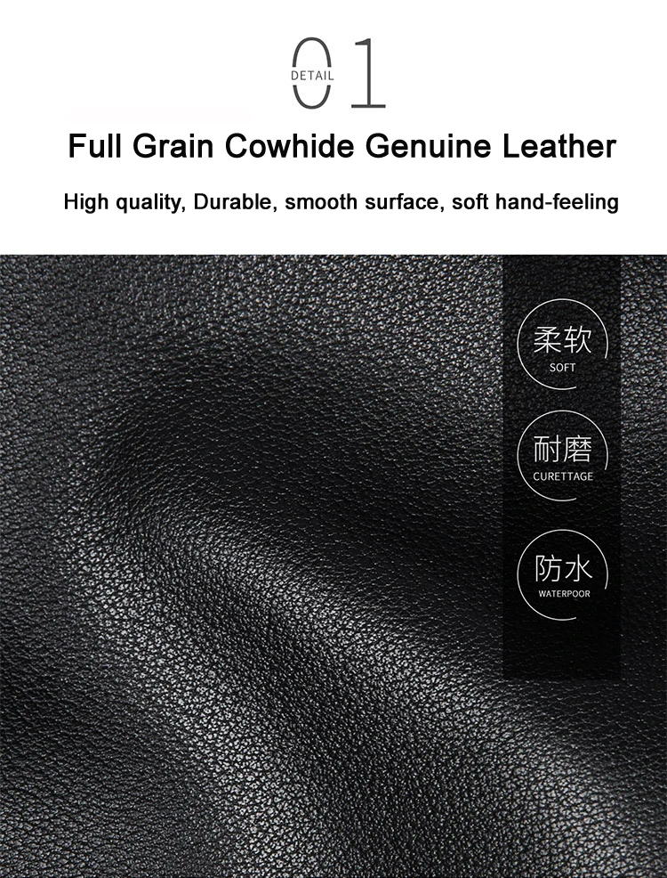 Luxury Genuine Leather Briefcase Men Leather Business Bag 15.6" Laptop Bag 14 Male Office Bag Document File Case Shoulder Bag