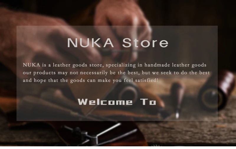 NUKA Men's Executive Briefcase Genuine Leather Business Handbag Top Cowhide Vintage Shoulder Bag Man Office Laptop Messenger Bag