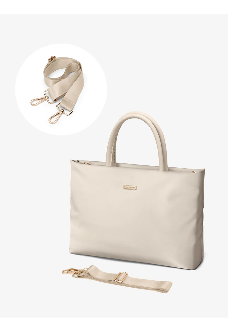 GOLF Laptop Bag 16 Inch Shoulder Woman New Briefcase Women Handbag Waterproof Ultra Slim Commuter Business Office Work Bag Solid