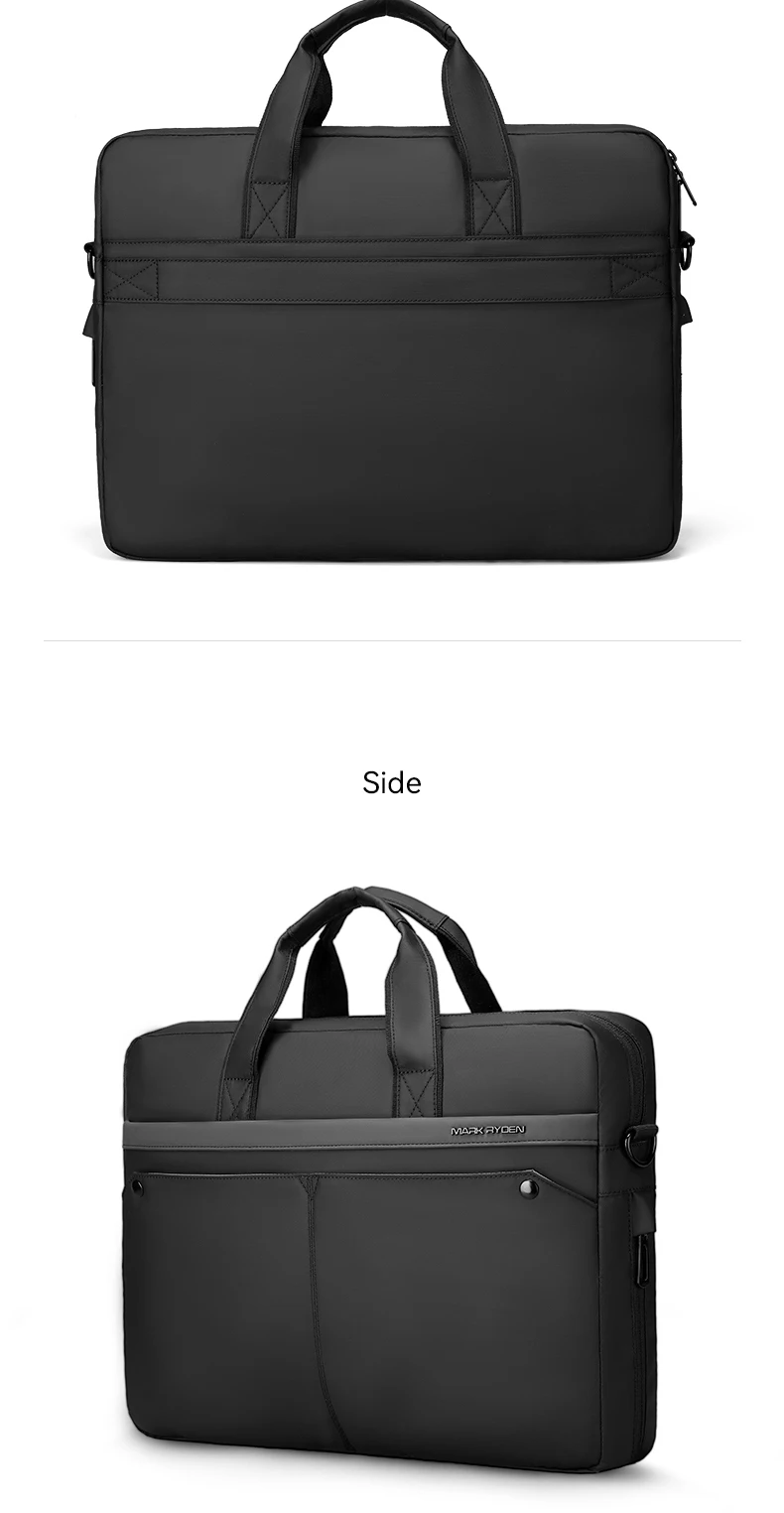 MARK RYDEN Laptop Briefcase Oxford Fabric Water Resistant 14/15.6 inch Expandable Business Handbag