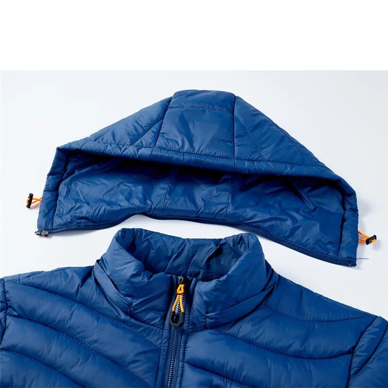 CHAIFENKO Brand Winter Warm Waterproof Jacket Men 2025 New Autumn Thick Hooded Parkas Mens Fashion Casual Slim Jacket Coat Men