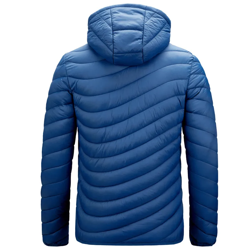 CHAIFENKO Brand Winter Warm Waterproof Jacket Men 2025 New Autumn Thick Hooded Parkas Mens Fashion Casual Slim Jacket Coat Men