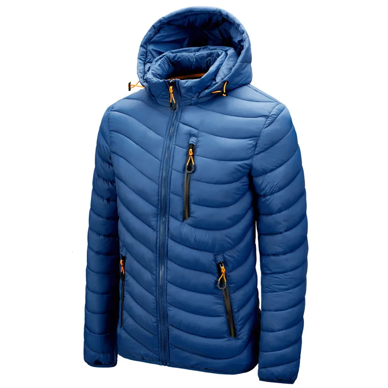 CHAIFENKO Brand Winter Warm Waterproof Jacket Men 2025 New Autumn Thick Hooded Parkas Mens Fashion Casual Slim Jacket Coat Men
