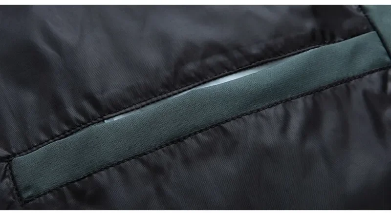 Long Men Windproof Down Jacket Coats Mens Warm White Duck Down Hooded Jacket Parkas Multi Pockets Overcoat Male Autumn Winter