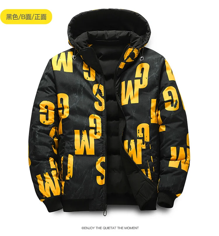 Men's winter jacket and coat Cotton coat 2024 new style parkas male hooded jacket Men's windproof thick warm man's fashion parka