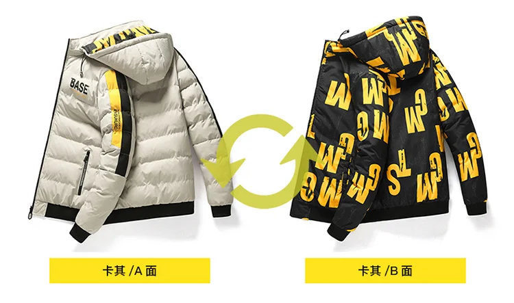 Men's winter jacket and coat Cotton coat 2024 new style parkas male hooded jacket Men's windproof thick warm man's fashion parka