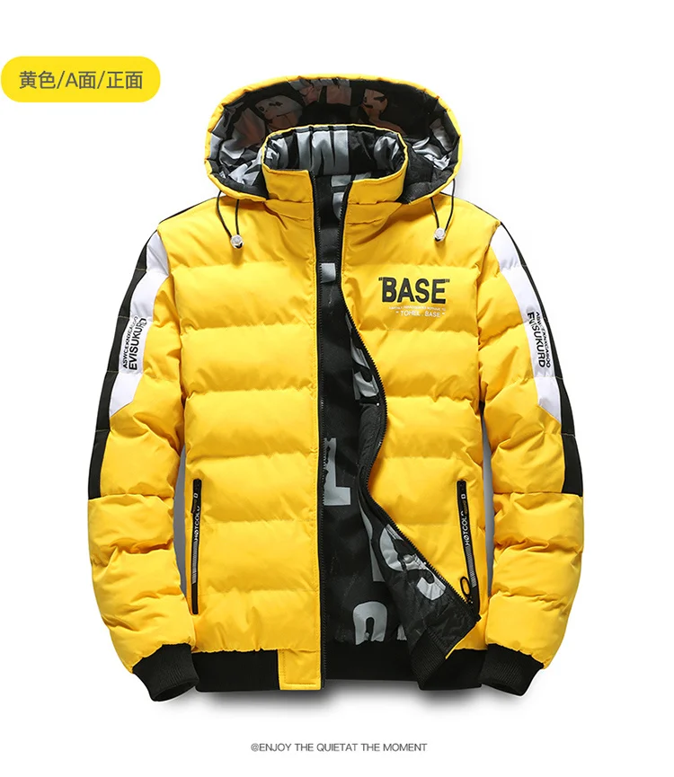Men's winter jacket and coat Cotton coat 2024 new style parkas male hooded jacket Men's windproof thick warm man's fashion parka