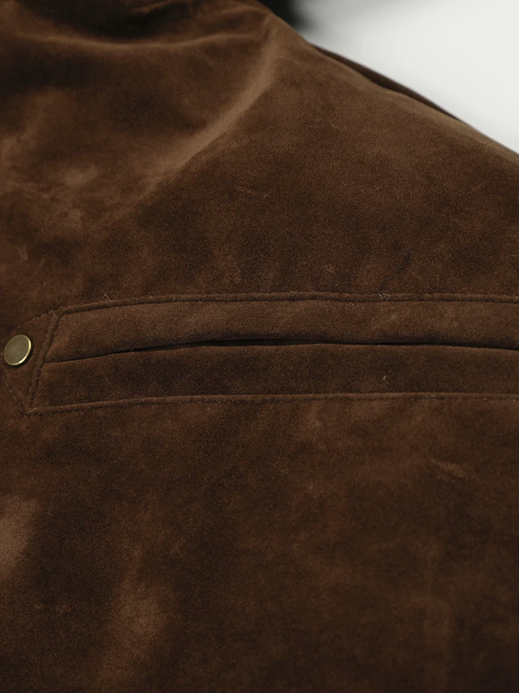 PFHQ American Style Men's Cotton Coats Hooded Faux Fur Metal Single Breasted Loose Solid Color Male Winter New Jackets CPG4887