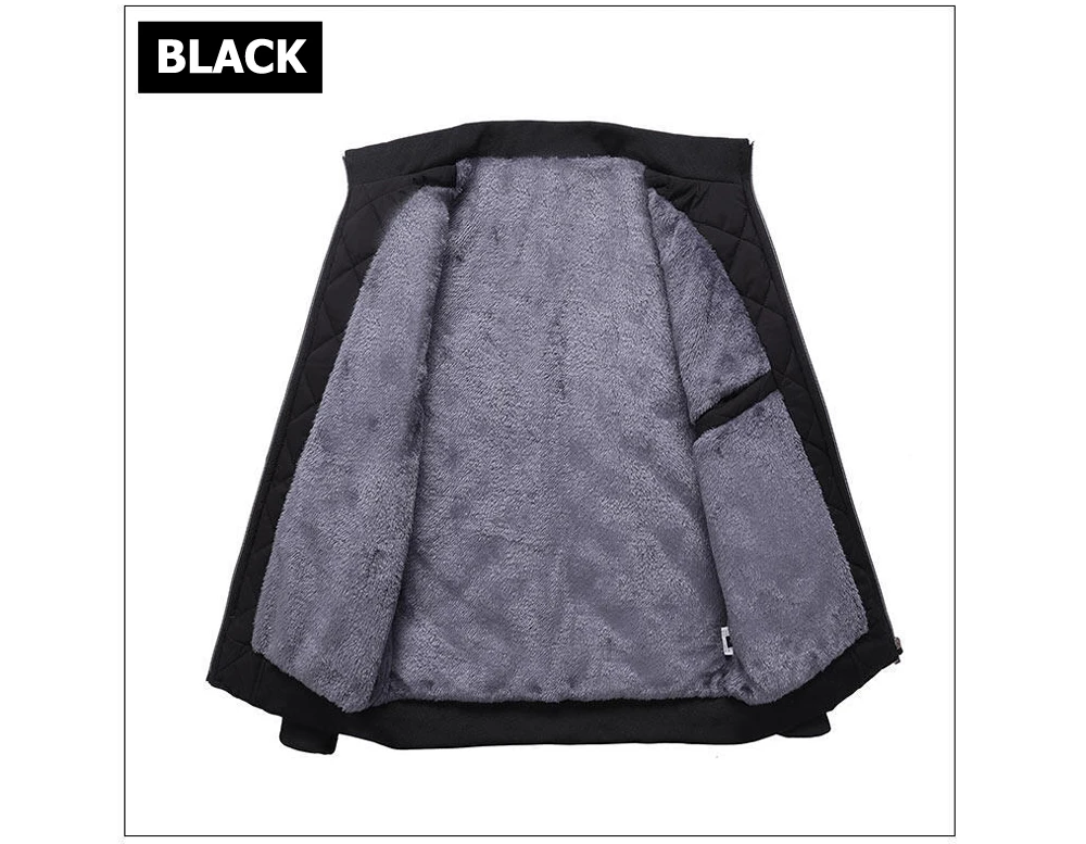 DIMUSI Winter Men's Warm Jacket Fashion Men Thermal Parkas Coats Casual Classic Outwear Fleece Windbreaker Jackets Men Clothing